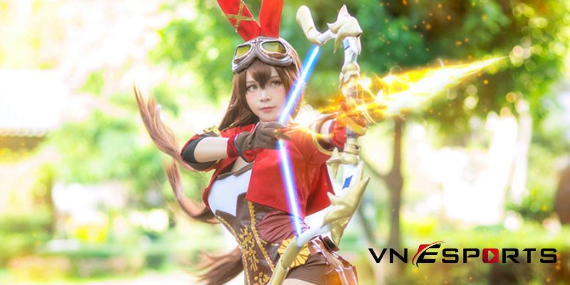 Amber cosplay bởi nữ coser xinh đẹp (3)