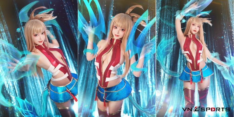 cosplay Aoi liên quân với gương mặt rạng rỡ