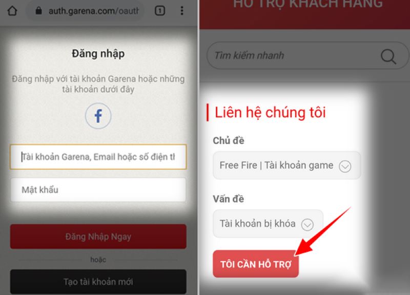 Các lưu ý trong cách lấy lại acc Free Fire khi bị mất Facebook