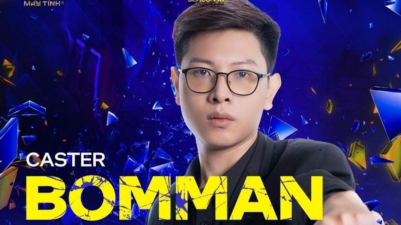 Caster Bomman là gương mặt không thể thiếu trong các giải CSGO