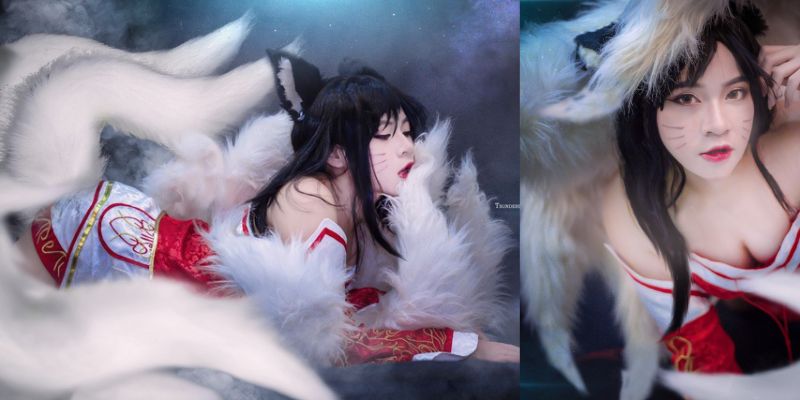 cosplay Ahri gợi cảm (1)