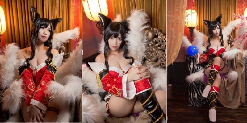 cosplay Ahri gợi cảm (3)