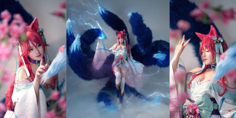 cosplay Ahri gợi cảm (6)