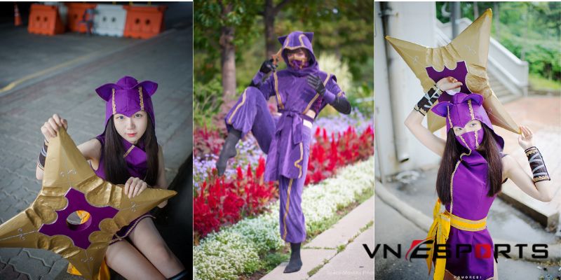 cosplay kennen với đôi má bánh bao