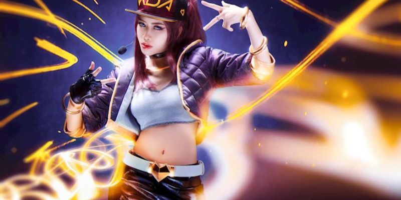 Akali cosplay popstar siêu ngầu