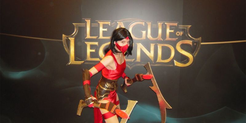 Cosplay Akali tham dự sự kiện lmht