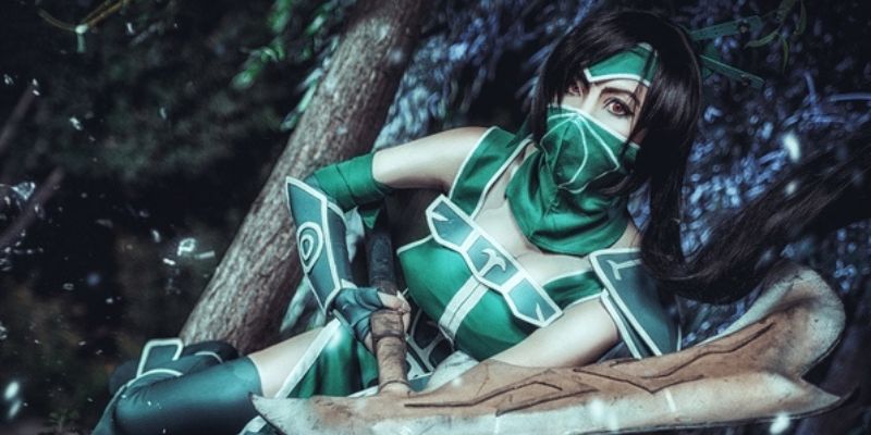 cosplay Akali với phiên bản mặc định xinh đẹp