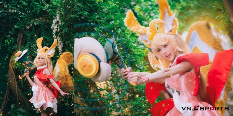 Cosplay Aya từ nàng thơ người Thái xinh đẹp