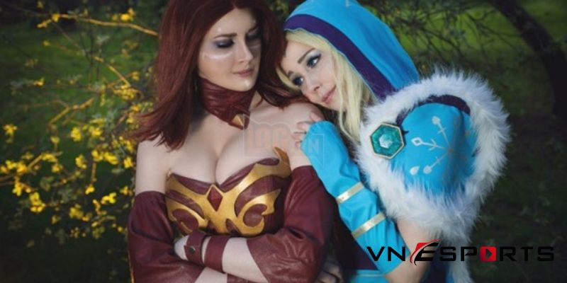 cosplay Crystal Maiden phong cách nữ hoàng băng giá (10)