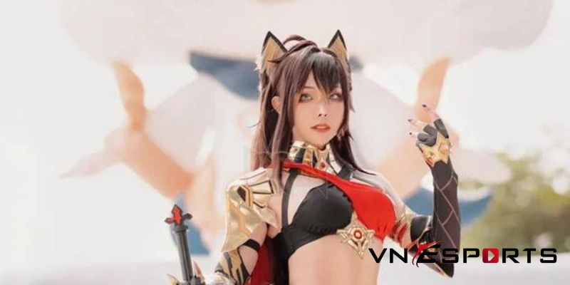 Dehya cosplay Genshin Impact cô nàng sư tử (3)