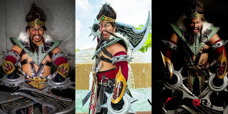 Cosplay Draven đao phủ kiêu hùng (2)