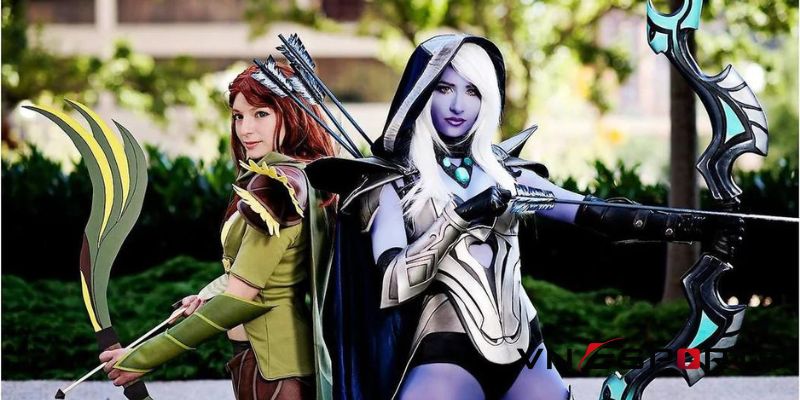 cosplay Drow Ranger Dota 2 (1)