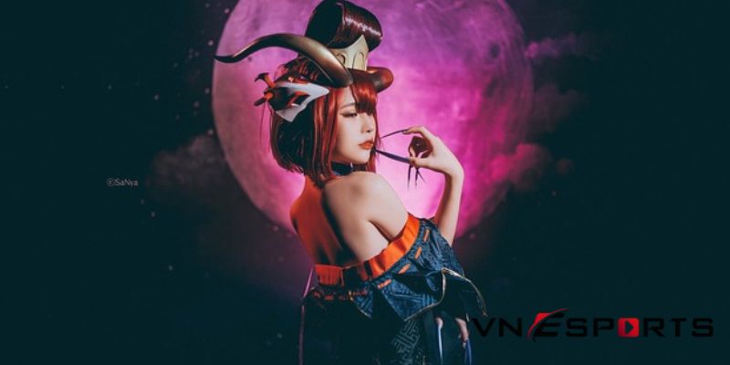 ​​cosplay evelynn huyết nguyệt (2)