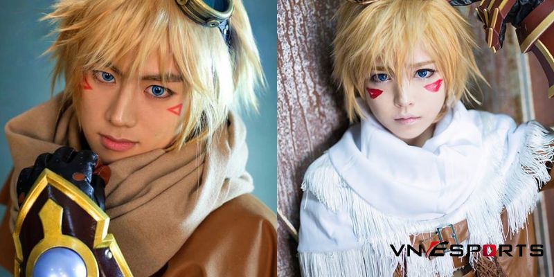 cosplay ezreal cực giống với bản gốc