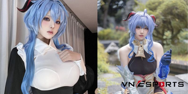 ganyu cosplay với vẻ đẹp tựa thiên thần (2)