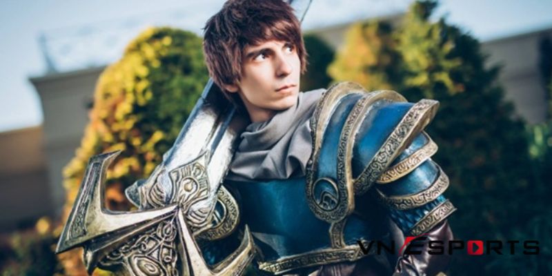 cosplay Garen bới nam coser phương Tây