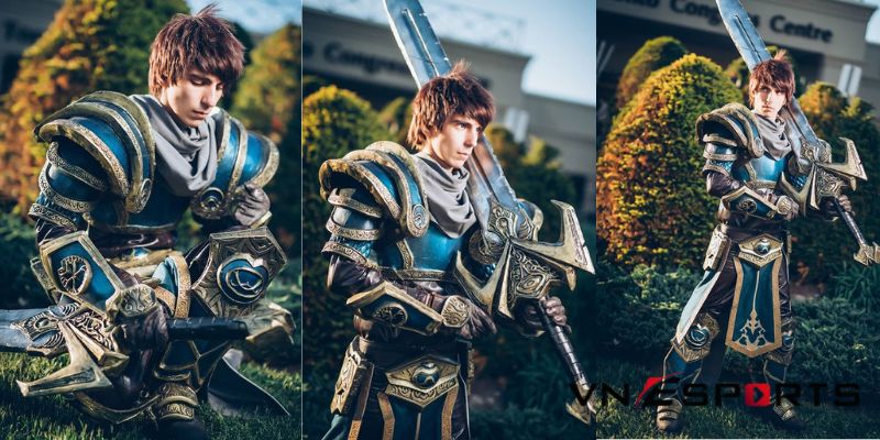 cosplay Garen với thần thái vô cùng lôi cuốn