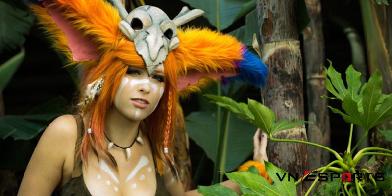 cosplay gnar LOL bởi nữ coser Project Alice (5)