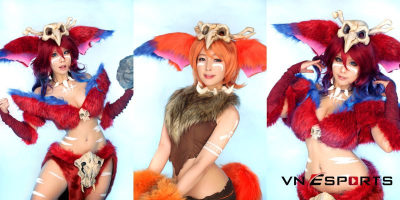 cosplay gnar LMHT bởi nhóm Spiral Cats (1)