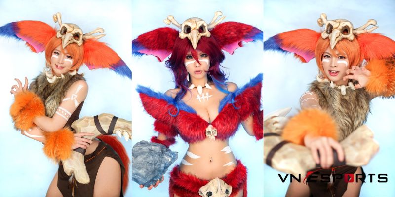 cosplay gnar LMHT bởi nhóm Spiral Cats (6)