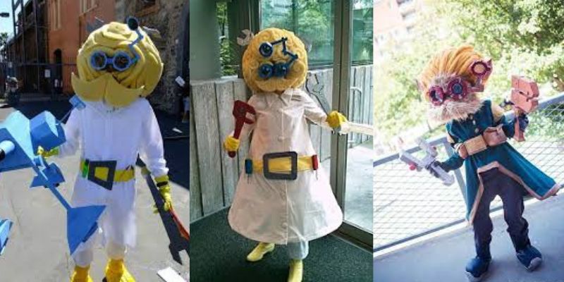 3 phiên bản cosplay Heimerdinger khác nhau