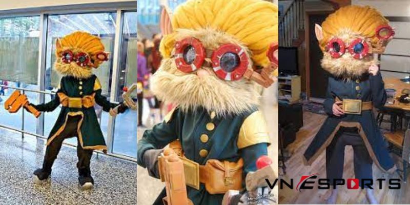 cosplay Heimerdinger bản mặc định