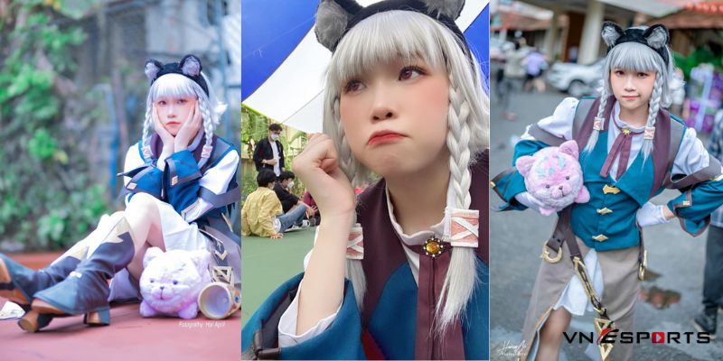 IShar liên quân cosplay với nữ coser dễ thương