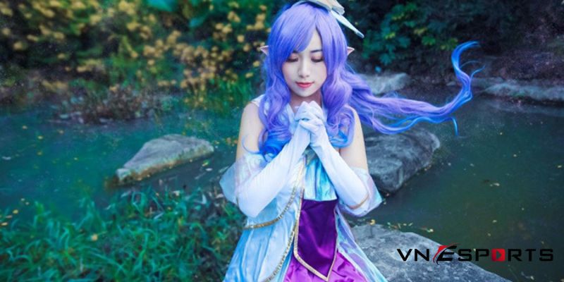 cosplay janna vệ binh tinh tú cầu nguyện