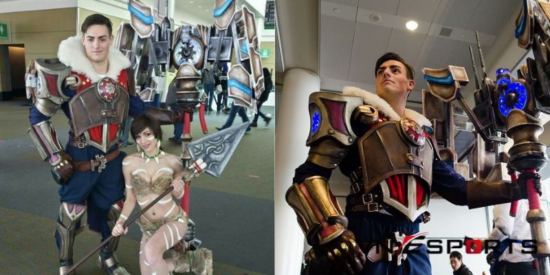 cosplay Jayce bản mặc định tại sự kiện