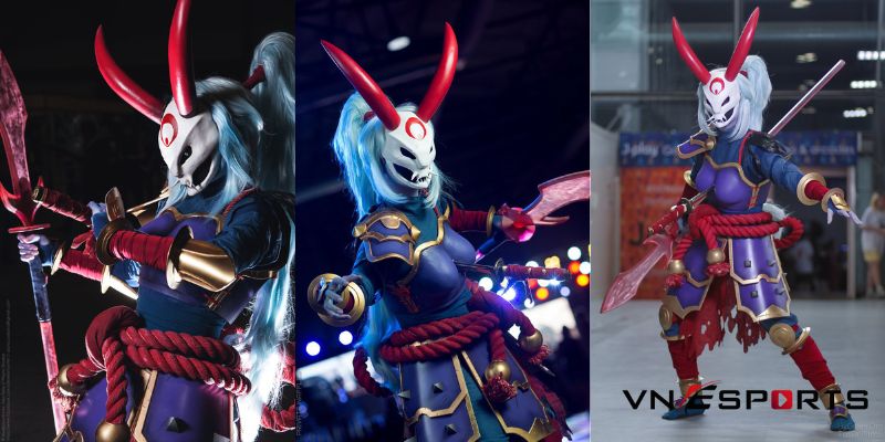 cosplay Kalista với những bối cảnh khác nhau