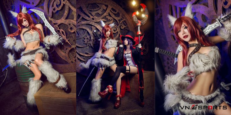 cosplay katarina mèo kitty ma mị