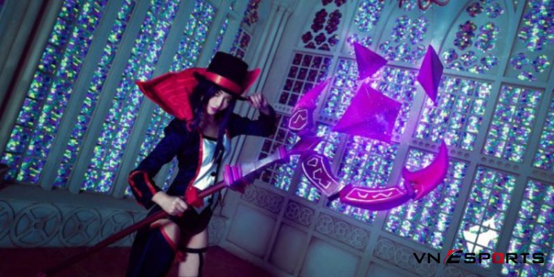 Cây quyền trượng phép màu khi cosplay Leblanc