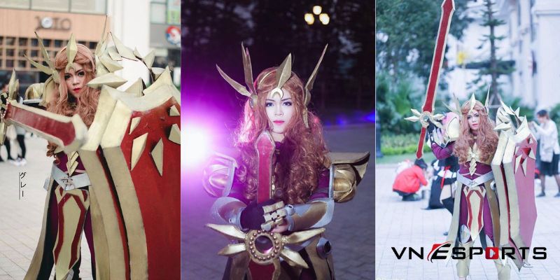 cosplay Leona bình mình rực rỡ từ nữ coser xinh đẹp