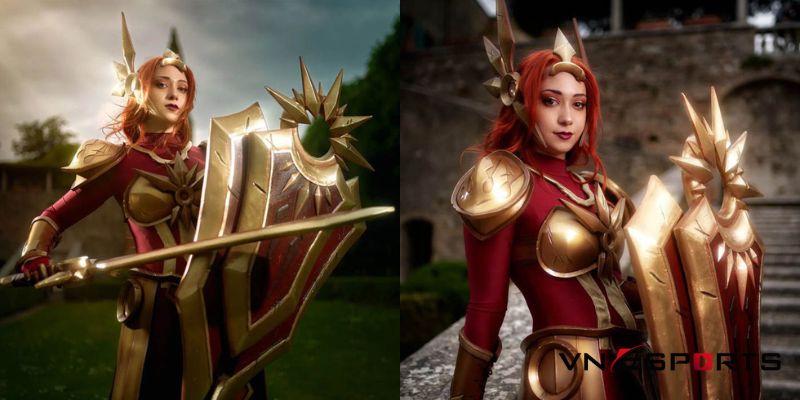 cosplay leona chiến thần cực ngầu