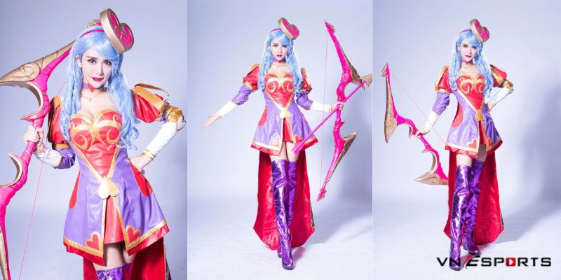 cosplay nữ tướng lmht Ashe