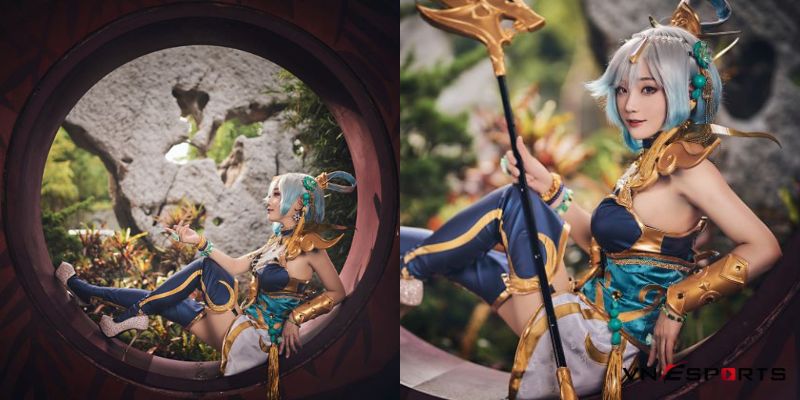 Cosplay tướng Lux thả dáng nhẹ nhàng