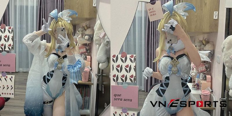 Cosplay Nilou GI bởi nữ coser Minh Anh Đào (2)