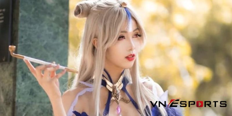 cosplay Ningguang bởi coser Roxanne Kho (1)