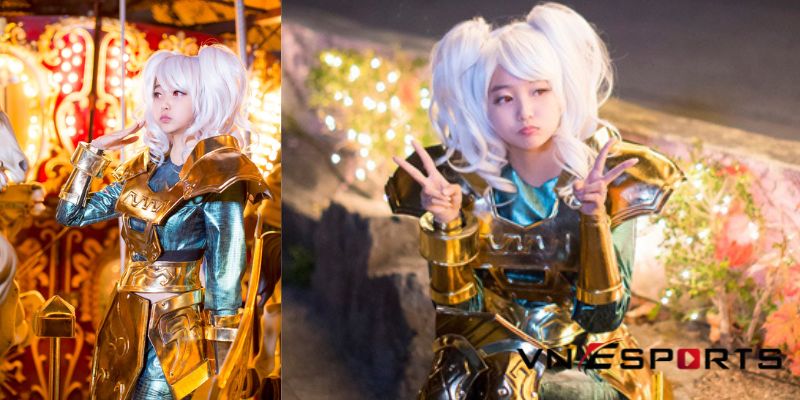 Cosplay Poppy chiến thần LMHT (2)