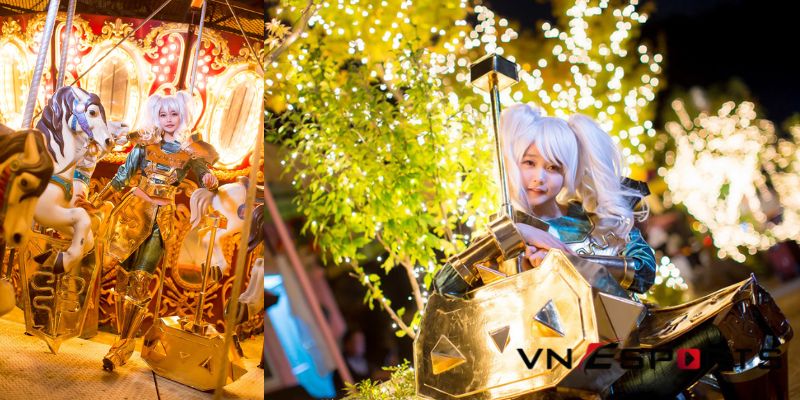 Cosplay Poppy chiến thần LMHT (6)