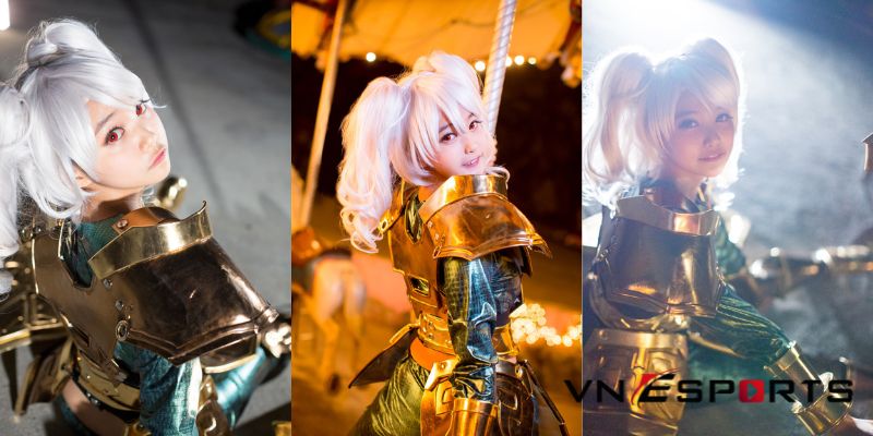 Cosplay Poppy chiến thần LMHT (7)