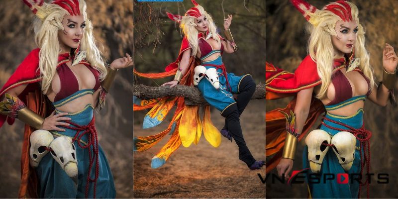 cosplay Rakan bản nữ giới thân hình nóng bổng (4)