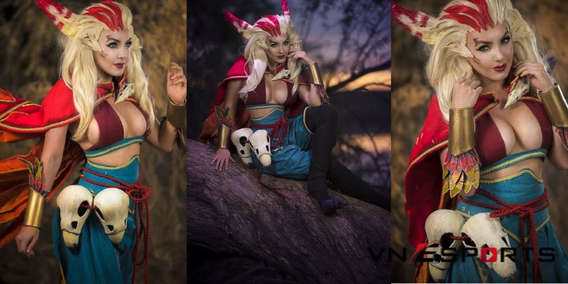 cosplay Rakan bản nữ giới thân hình nóng bổng (6)