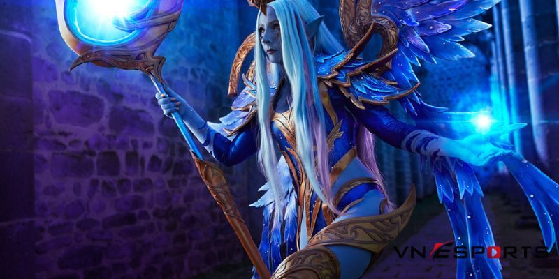 Vẻ đẹp của nữ thần Soraka khi được cosplay Dawnbringer