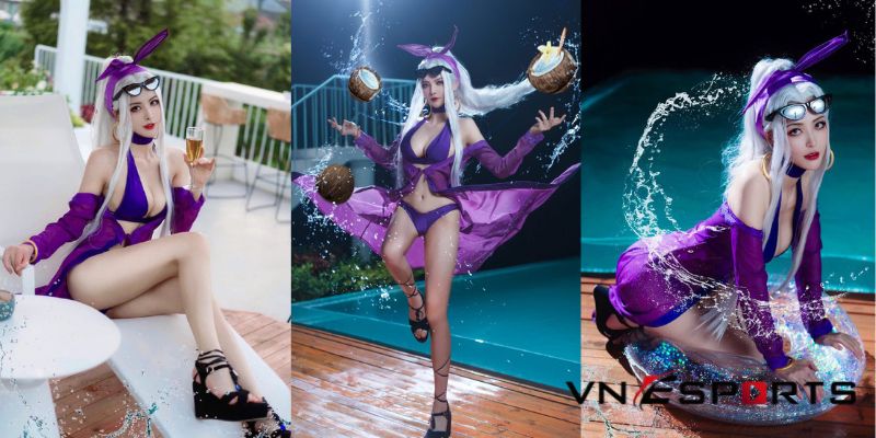 cosplay Syndra tiệc bể bơi (2)