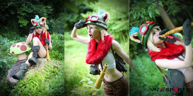 Coplay Teemo bởi nữ coser nhí nhảnh