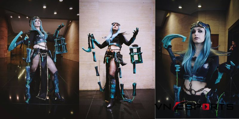 cosplay Thresh trang phục mặc định (8)