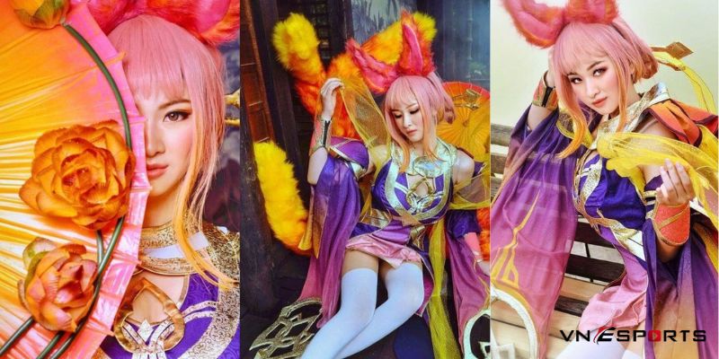 Nữ coser xinh đẹp cosplay liliana nguyệt mị ly