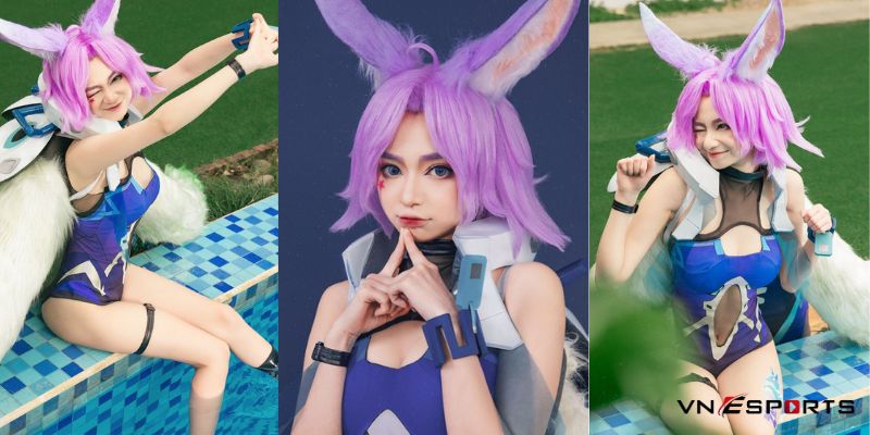 Cosplay Liliana tiệc bãi biển siêu cấp đáng yêu