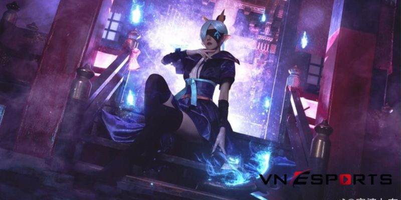 cosplay vayne tuyệt vọng chi tiễn vô cùng yêu kiều